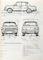 Javítási kézikönyv Wartburg 353 W típusú személygépkocsihoz. Eseinach,1979, VEB Automobilwerk. 2. ki...