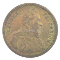 Német Birodalom 1888. "Frigyes császár / Vilmos császár" bronz emlékérem (19mm) T:2,2-
Ge...