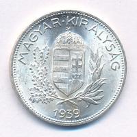 1939. 1P Ag T:1-,2 patina, kis karcok
Adamo P6