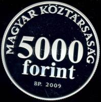2009. 5000Ft Ag "Radnóti" T:PP Csak 6000db! Tanúsítvánnyal!