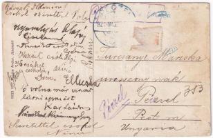 1921 Gyorok, Ghioroc; Rokszin villa. Koczka Andor kiadása (Rb)