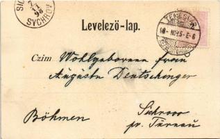 1898 (Vorläufer) Temesvár, Timisoara; Gyárvárosi új épített római katolikus plébánia templom. Králic...