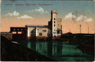 1918 Temesvár, Timisoara; Gyárváros, villanytelep / Elektrizitätswerke / Fabric electric power plant, power station (EK)