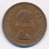 Dél-Afrika 1955. 1p bronz II. Erzsébet T:1-,2 South Africa 1955. 1 Penny bronze Elisabeth II C:AU,XF Krause KM#46