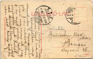 1910 Dicsőszentmárton, Tarnaveni, Diciosanmartin; Rákóczy utca. László Géza kiadása / street (EK)