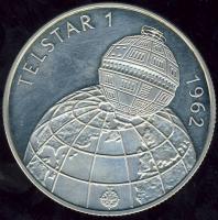 1992. 500Ft Ag "Űrkutatás" T:PP Tanúsítvánnyal!