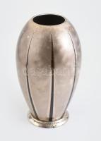 WMF Ikora Art Deco fém váza, jelzett, kicsit kopott, m: 30 cm