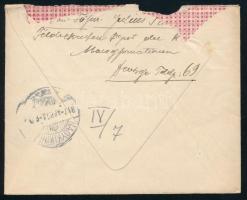 1917 Field post cover "HP 366 f" 1917 Tábori posta levél "HP 366 f"