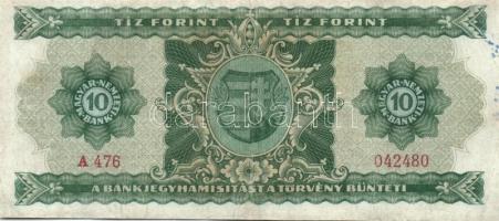 1946. 10Ft T:restaurálva, szélén kissé levágva