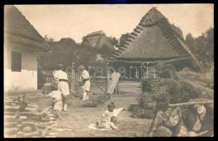 1918 Field postcard "Kgf. Arb. Komp. 1120" + "FP 565" 1918 Tábori posta képeslap...