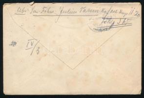 1918 Field postcard "Kgf. Arb. Komp. 1120" + "FP 565" 1918 Tábori posta levél &q...