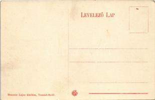 Tusnád-fürdő, Baile Tusnad; Régi országút. Brunner Lajos kiadása / old road