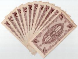 1946. 10.000BP (12x) T:II-,III szép papír, sarokhajlás Adamo P35