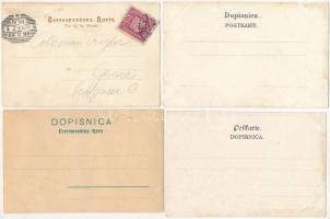 Postojnska jama, Adelsberger Grotte, Postojna Cave; 8 mostly pre-1900 postcards (2 embossed)