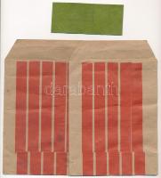 "Magyar Nemzeti Bank" papírtasak + bankjegykötegelő 1000Ft-os címlethez