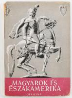 Pivány Jenő: Magyarok Északamerikában. Officina Képeskönyvek 57. Bp., (1944), Officina, 29+(2) p.+16 t.+(2) p. Egészoldalas fekete-fehér képekkel illusztrált. Kiadói kartonált papírkötés, sérült, pótolt gerinccel, Magyarok Világszövetsége ajándéka bélyegzés/bejegyzéssel, ex libris-szel.