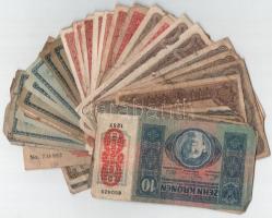 40 darabos korona bankjegy tétel T:III-IV