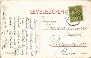 1910 Csetnek, Stítnik; Sárkány kastély. W.L. Bp. 5996. / castle