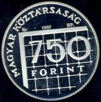 1997. 750Ft Ag "Labdarúgó VB" T:PP