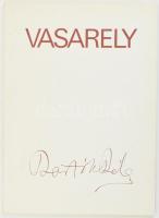 Victor Vasarely 10 kompozíciója versekkel, Bartók Béla emlékére. Bp., é.n., Helikon. Ofszet, papír. Kiadói mappában, lapméret: 33,5x24.