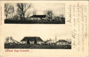 1901 Nagysurány, Velké Surany; Schwarcz Jakab kiadása (EK)