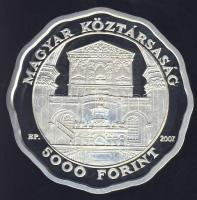 2007. 5000Ft Ag "Debreceni Református Nagytemplom" T:PP Csak 6000db!