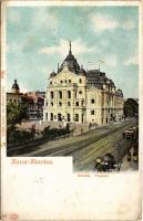 1909 Kassa, Kosice; színház, utcai piac. Feitzinger Ede 1902/12. 207. / theatre, market (EK)