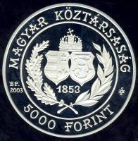 2003. 5000Ft Ag "Budapesti Filharmoniai Társaság" T:PP Csak 4000db!