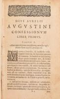 Henricus Sommalius: D. Aurelii Augustini Hippon episcopi Libri XIII. confessionum Ad 3 M.S.S. exemp....