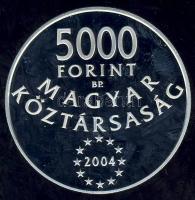 2004. 5000Ft Ag "Magyarország az EU tagja" T:PP Csak 10.000db!