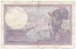 Franciaország 1922. 5Fr T:III tűlyuk, kis folt
France 1922. 5 Francs C:F needle holes, small spot
...