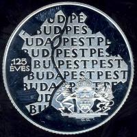 1998. 750Ft Ag "Budapest egyesítésének 125. évfordulója" T:PP