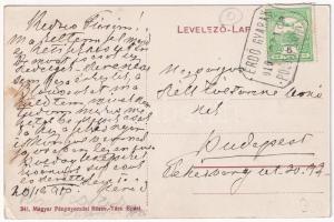 1910 Erdőgyarak, Ghiorac; Fogyasztási szövetkezet üzlete / cooperative shop (EK)