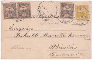 1906 Borossebes, Boros-Sebes, Sebis; Községháza, Szolgabírói hivatal. Honisch udvari fényképész felv...