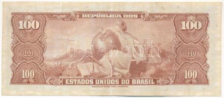 Brazília DN (1964) 100C "1281 005007" T:III szép papír
Brazil ND (1964) 100 Cruzeiros &qu...