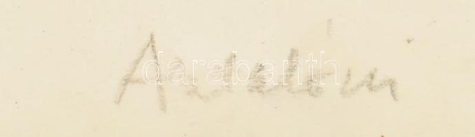 Antalóczi Éva (1960-): össz. 3 db portré tanulmányrajz. Szén, papír. 2 db jelzett, egyik jelzés nélk...