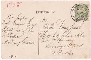 1908 Kézdivásárhely, Targu Secuiesc; Takarékpénztár és gőzfürdő / savings bank, steam bath (EK)