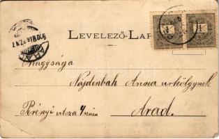 1900 Petrozsény, Petrosani; Szurduki részlet. Joánovits és Sternád kiadása / Pasul Surduc / Surduc g...