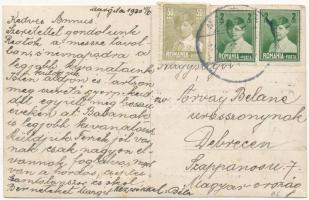 1930 Margitta, Marghita; Horváth tőzsde / Debit de tutun / shop. photo (lyuk / pinhole)