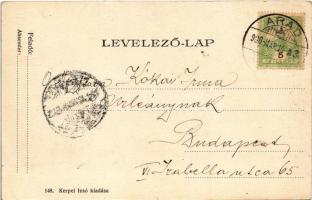 1906 Arad, Andrássy tér, Grallert J. és Fia üzlete, Hajós Árpád gyógyszertára. Kerpel Izsó kiadása /...