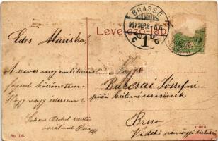 1907 Sepsiszentgyörgy, Sfantu Gheorghe; Városháza, Deák és Bikfalvi, Berkovics Herman, Petz üzlete, ...