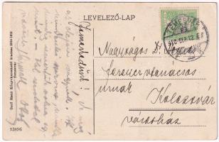 1910 Temesvár, Timisoara; Tűzoltótorony. Gerő Manó kiadása / fire tower (EK)