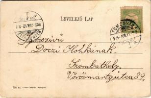 1905 Temesvár, Timisoara; Gyárvárosi római katolikus templom. Divald Károly 758. sz. / Catholic chur...