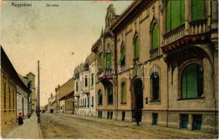 1912 Nagyvárad, Oradea; Úri utca / street view (lyuk / pinhole)