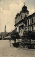 1912 Kolozsvár, Cluj; Egyetem utca / University Street (fl)