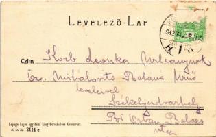 1912 Kolozsvár, Cluj; Református főgimnázium. Lepage Lajos kiadása / Calvinist grammar school (Rb)