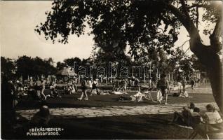 1942 Budapest III. Békásmegyer, Pünkösdfürdő strand