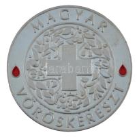 DN "25 Véradásért / Magyar Vöröskereszt" fém emlékérem kapszulában, dísztokban (32mm) T:1-...
