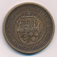 Tóth Sándor (1933-) 1986. "MÉE Hajdú-Bihar Megyei szervezete / János Zsigmond" bronz emlék...