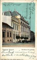 1912 Pécs, Katolikus Kör palotája. Fürst Lipót kiadása (EK)